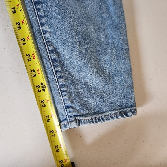 Gap True Skinny Jeans Jeggings Casual Basic Denim Mid Rise Stretchy Acid Wash 27 - Picture 9 of 10